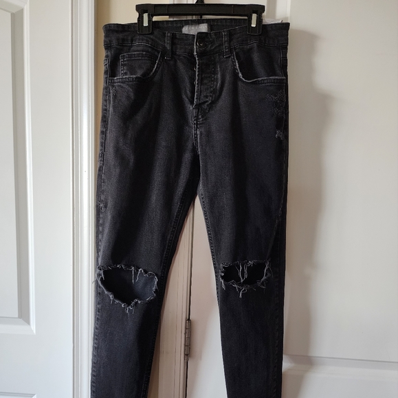 Zara Jeans Zara Man Ripped Jeans Poshmark